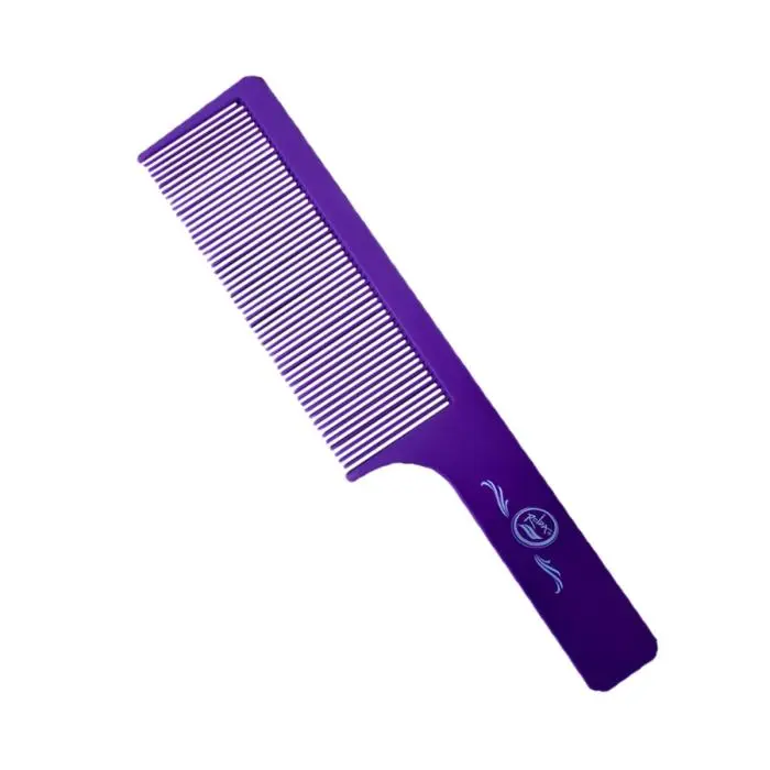 Peine Rolda Flat Top Hair Styling Comb 9" Morado