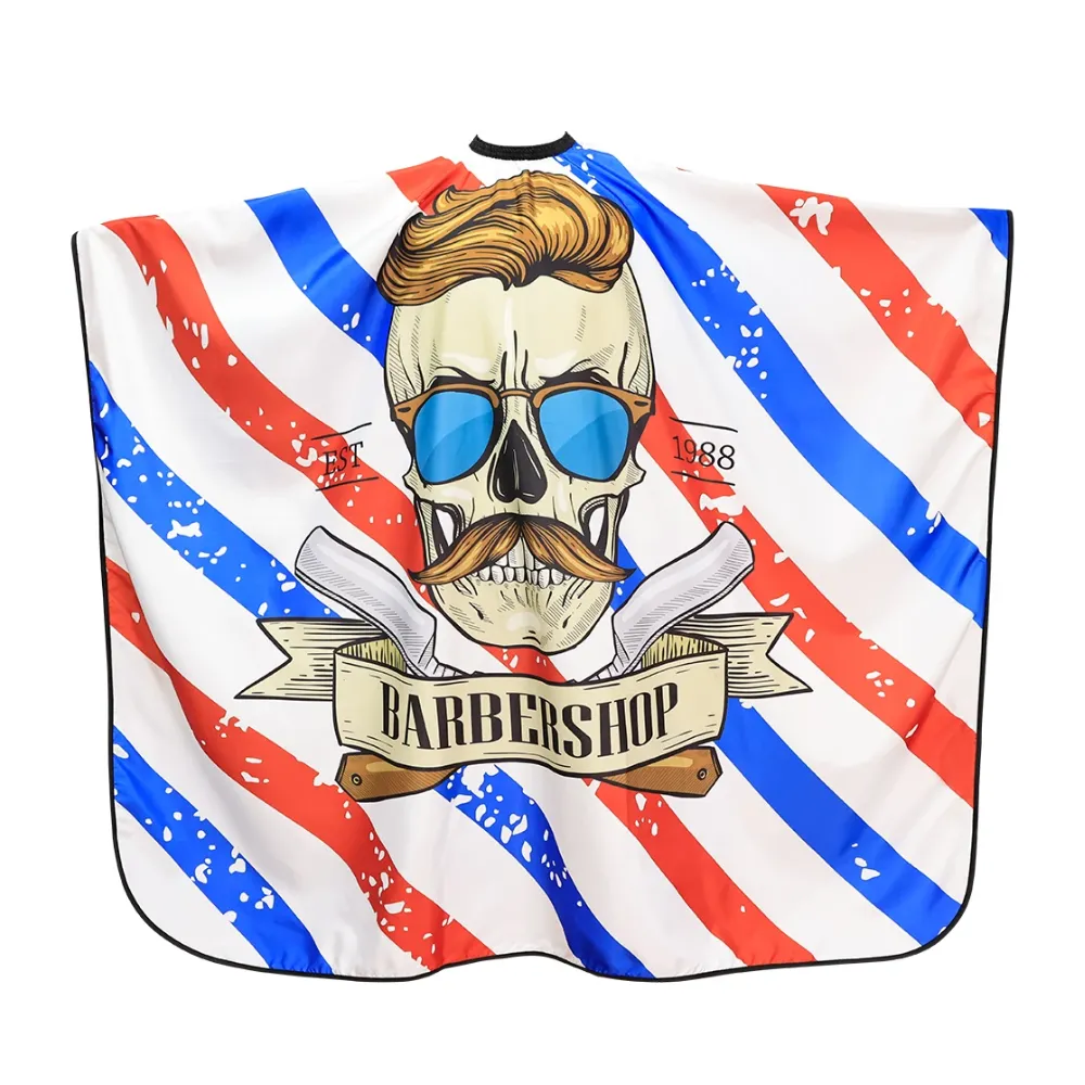 [515] Capa De Adulto Diseño Barber Calavera 515