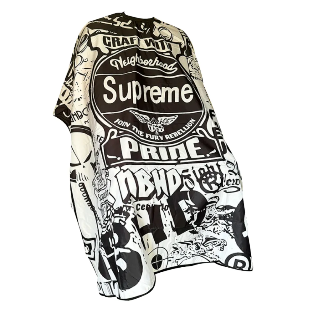 [5132] Capa De Adulto Diseño Supreme Pride Blanco/Negro 5132