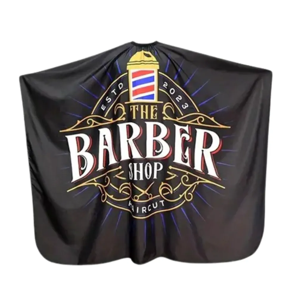 [717362] Capa De Adulto Diseño Barber Shop Letras Grandes 717362