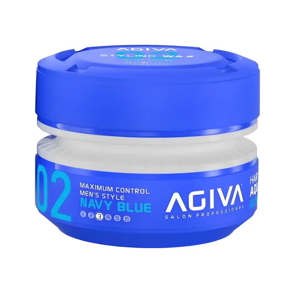 Cera Agiva Azul 02 Aqua Ultra Strong, Navy Blue