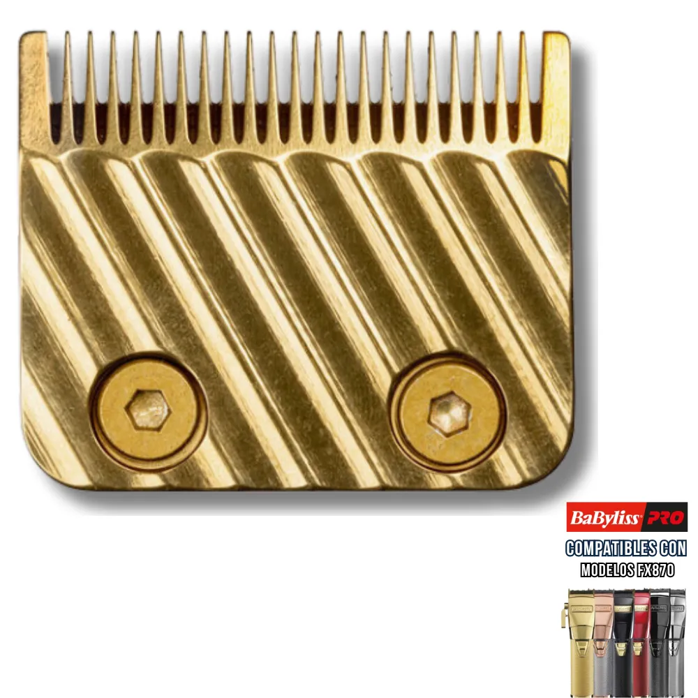 Cuchillas para Cortadora Babyliss Pro cuchilla tri blade gold FX603g