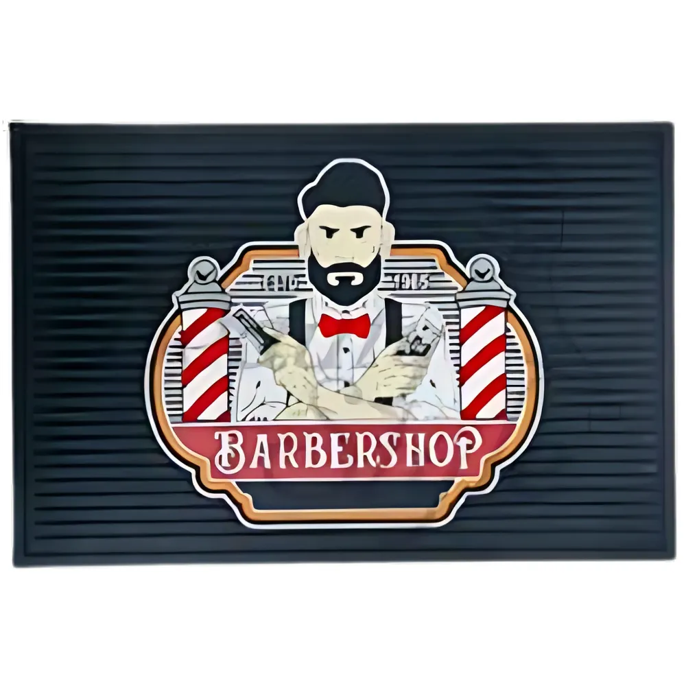 Tapete Barber Shop Diseño Barbero