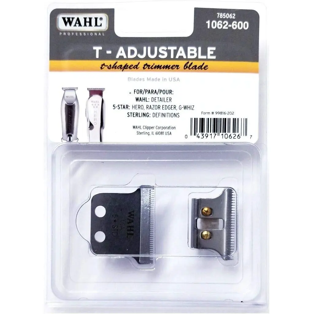 Cuchillas para Talladora Wahl T-Shaped 1062