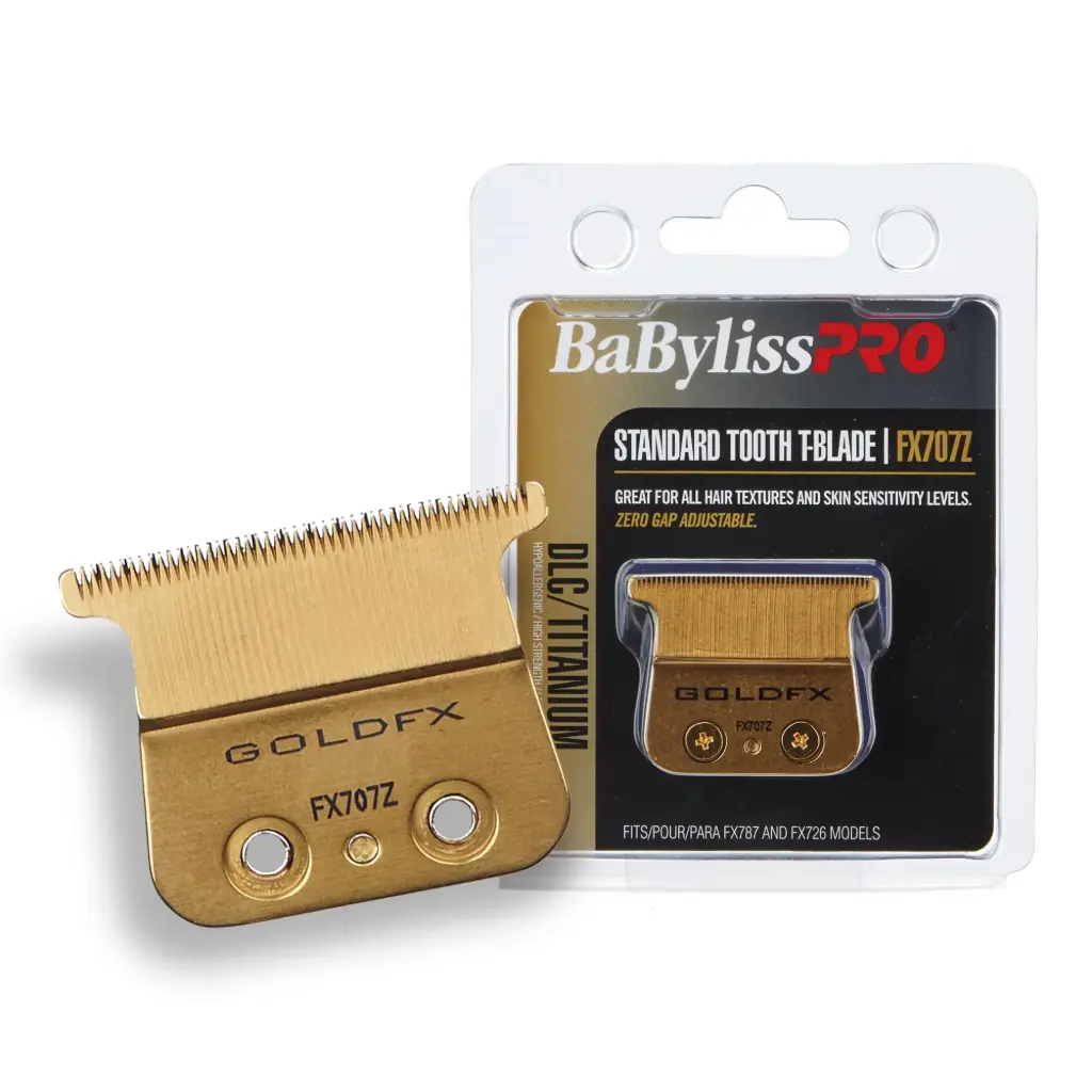 Cuchillas para Talladora Babyliss Pro Standard Tooth T-Blade Gold FX707Z