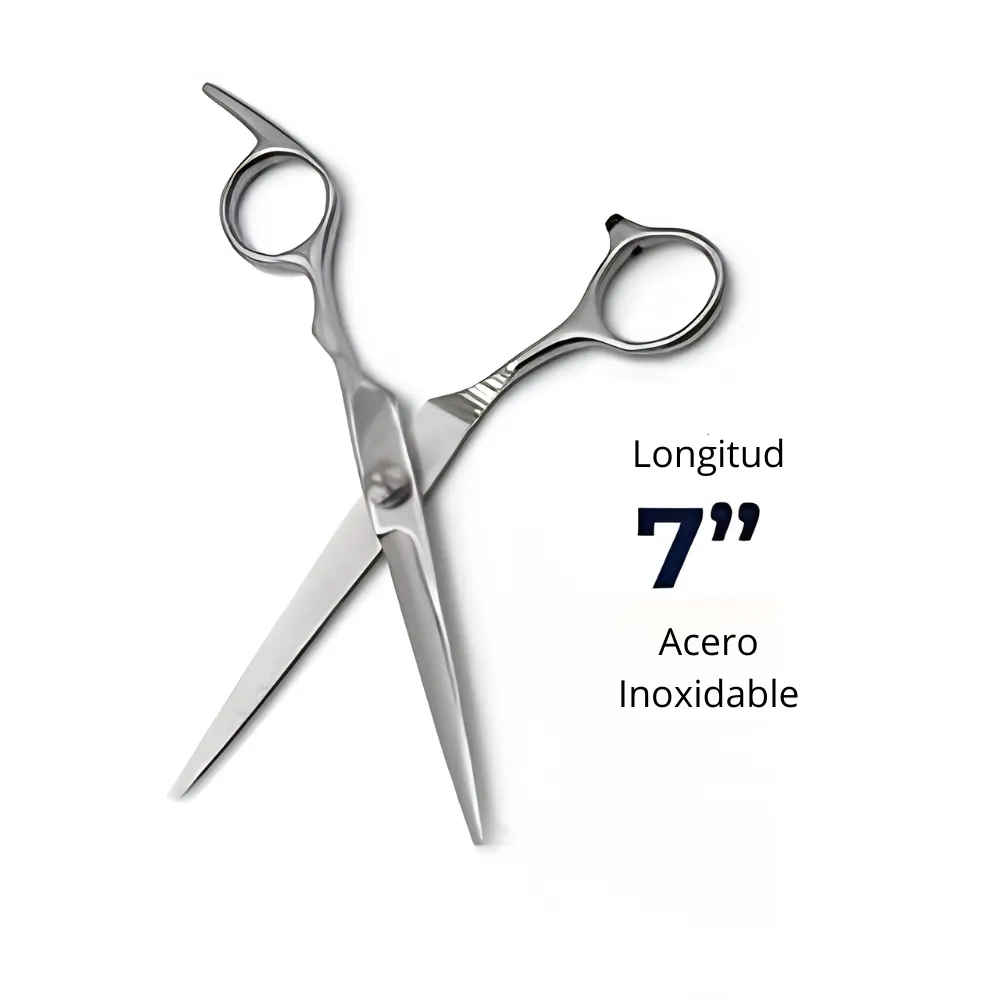 Tijera De Corte De 7" Plateada Evok