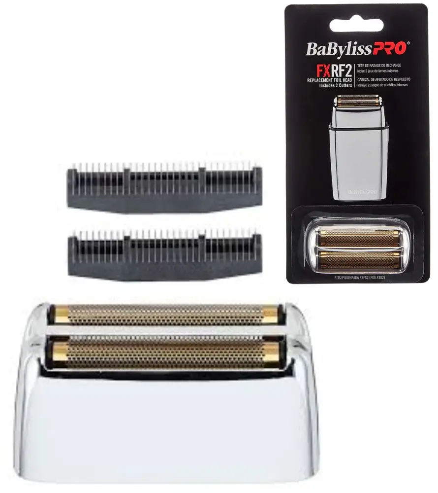 Repuesto de Rasuradora Babyliss Pro Malla y Cuchilla Plateado FXRF2