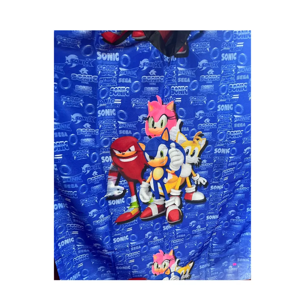 Capa De Niño Diseño Sonic