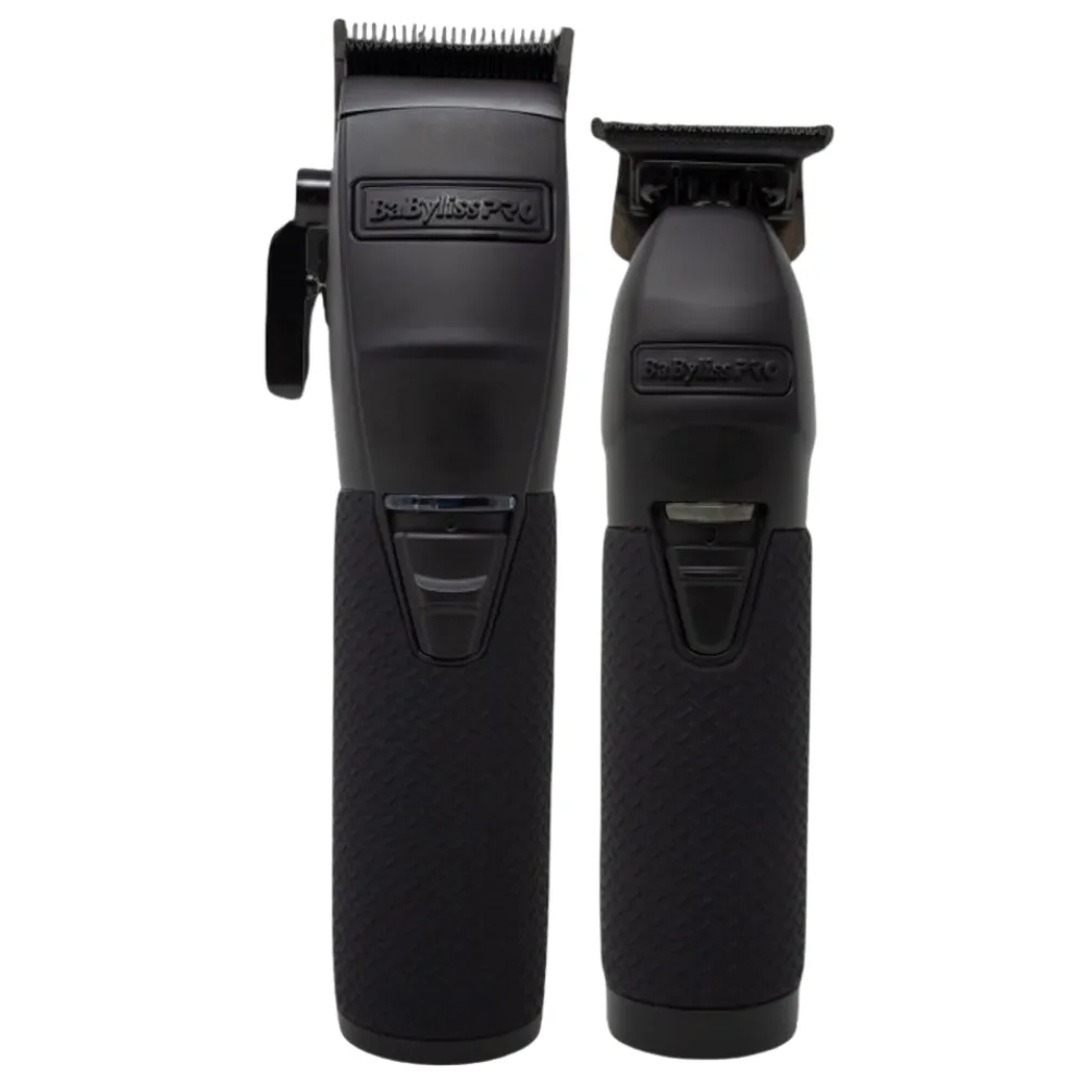 Combo Babyliss Pro Black FX Cortadora+Talladora