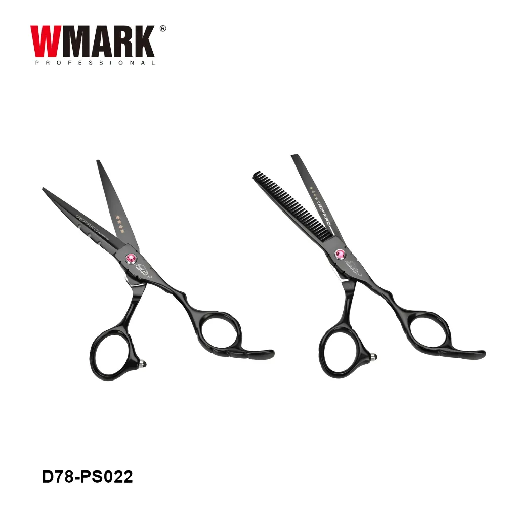 Set de Tijera W-Mark Black de 6"  D78-PS022
