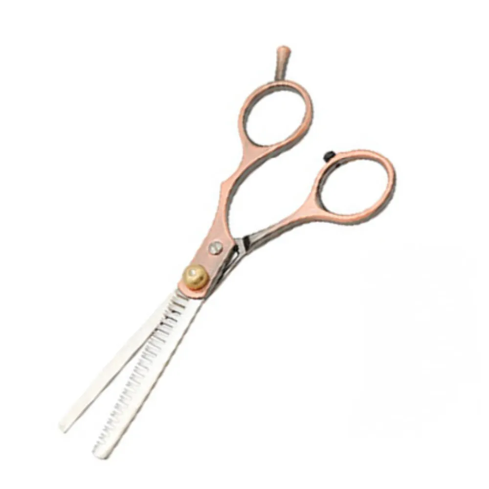 Tijera Profesional degrafiladora 5.5" Rose gold Beauty style 7068